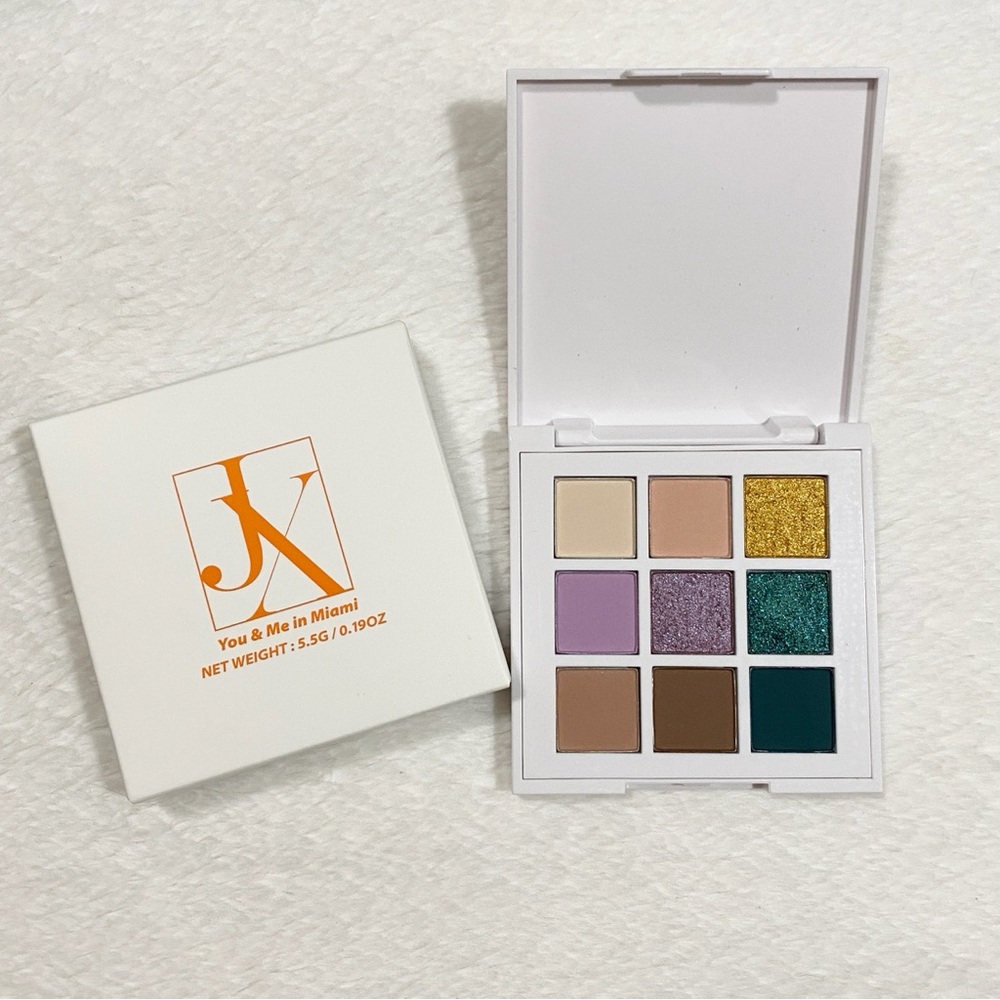 JX Just Zimena You & Me in Miami Eyeshadow Palette